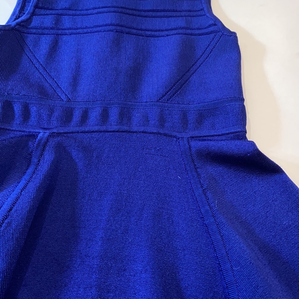 MILLY ADORABLE KIDS DRESS IN KNIT ELECTRIC BLUE NO LONGER MADE - Picture 10 of 13
